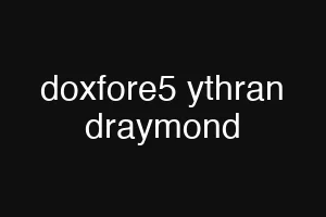 doxfore5 ythran draymond