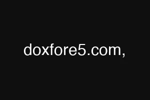 doxfore5.com,